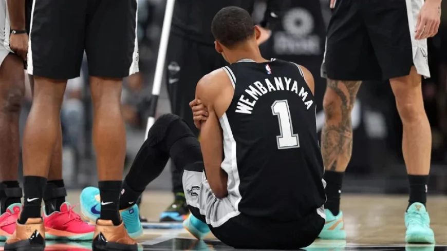 Wembanyama Exits Early Due to Rib Injury