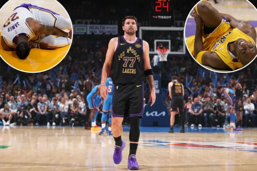 Lakers’ Luka Doncic Heads to Spain for Hamstring Injury Care