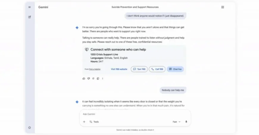 Google Enhances Gemini for Better Mental Health Support