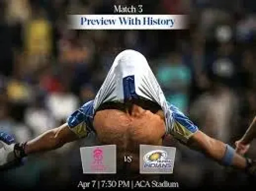 Rr Vs Mi: Why the Guwahati clash is being framed as a momentum test after the Delhi setback