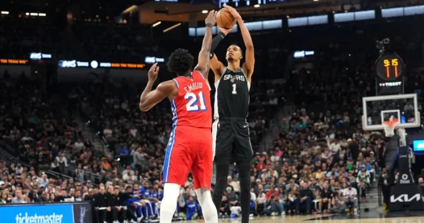 Joel Embiid Shines, But Sixers Miss Chance as Wembanyama Exits