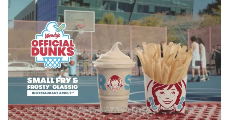 Wendy’s Offers Free Fries and Frosty on April 7 for Iconic Dunk