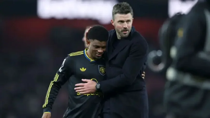 Michael Carrick backed by Amad Diallo as Man United players push for permanent role