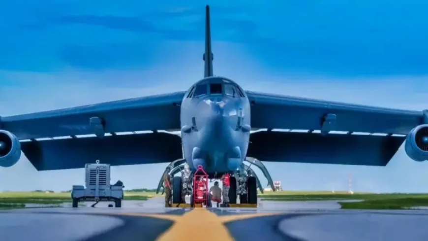 B52 Bomber Emergency Over England Exposes 3 Risks in a High-Tempo Iran Campaign