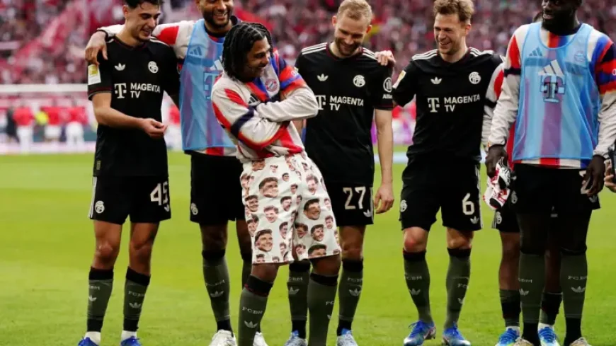 Serge Gnabry and the 3 late-goal celebration mystery that had Bayern laughing