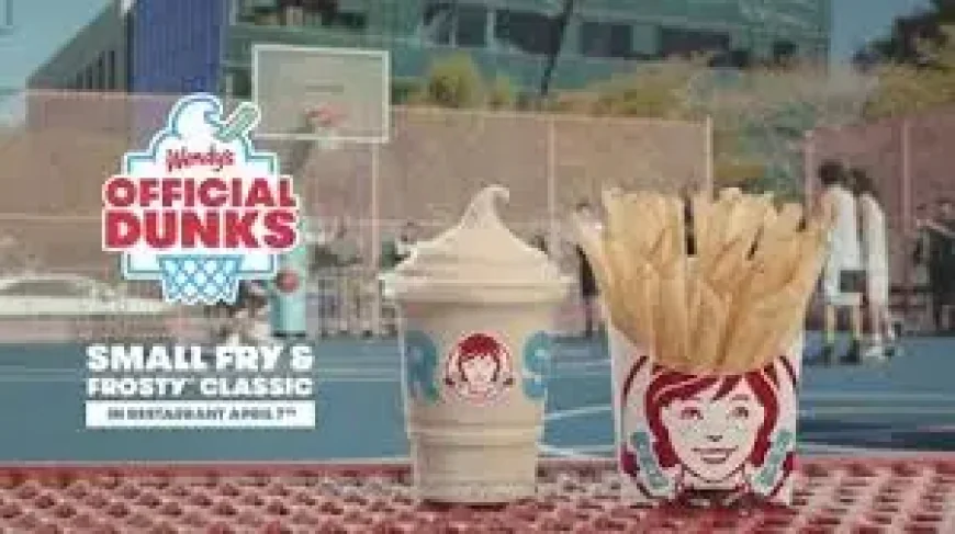 Wendy’s Free Frosty and fries on April 7 after one March Madness dunk