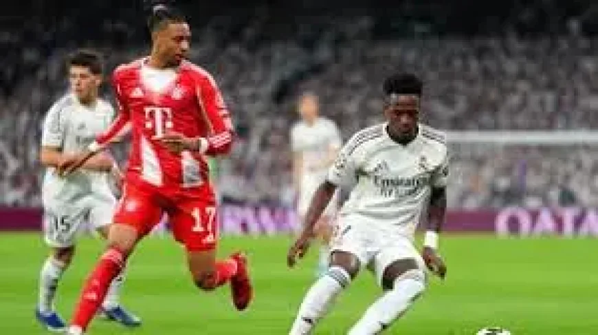 Real Madrid – Bayern: Live quarter-final twist as Bayern lead 1-0 at the break