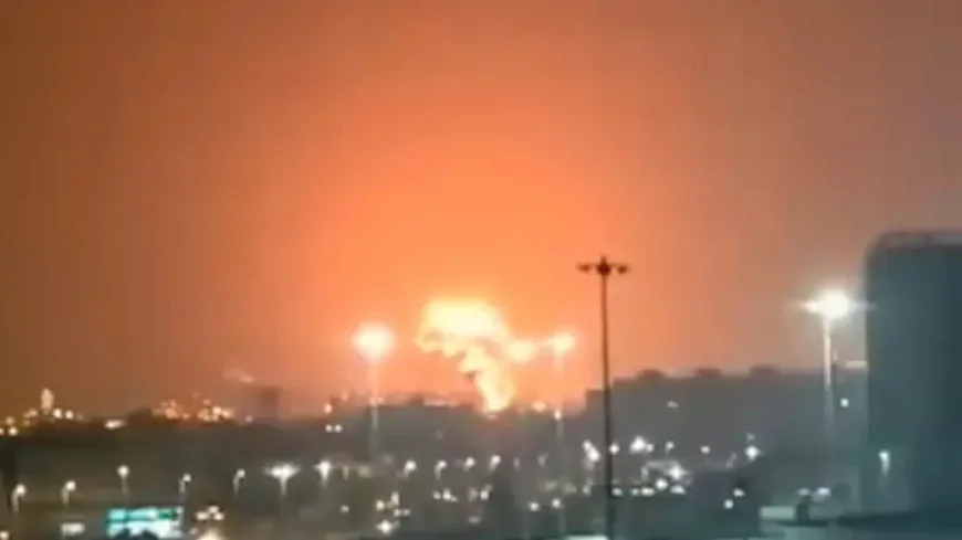 Irgc Says Fire Erupts Near Saudi Industrial Site After Iranian Strikes