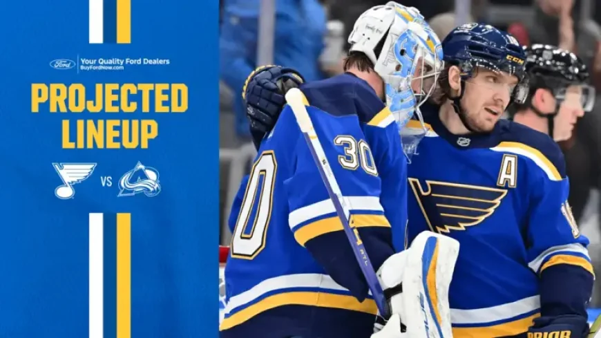 Avalanche Vs Blues: 3 clues from St. Louis’ rematch setup after Thomas’ hat trick