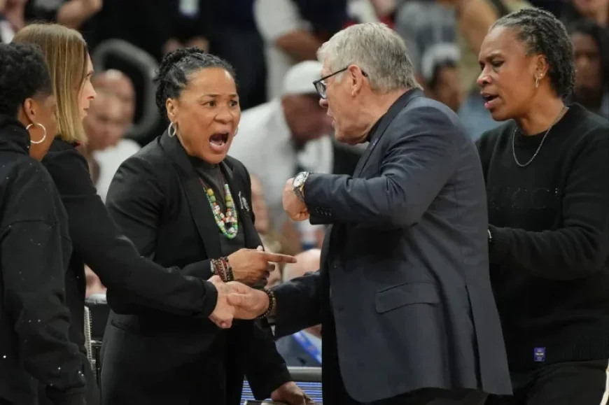 Dawn Staley Urges Fans to Move Forward After Geno Auriemma Talk