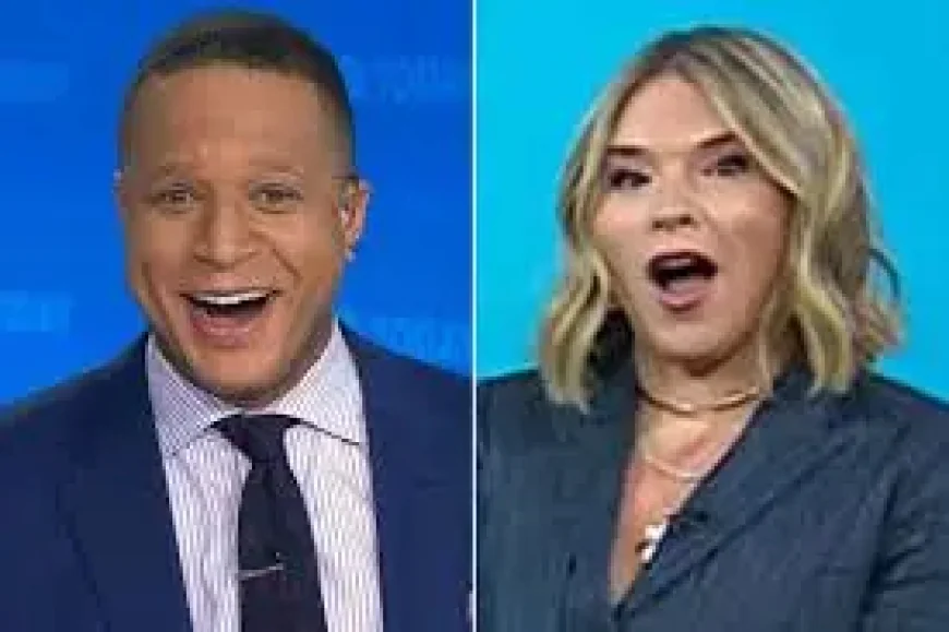 Craig Melvin and the live-TV slip that put Jenna Bush Hager in the spotlight