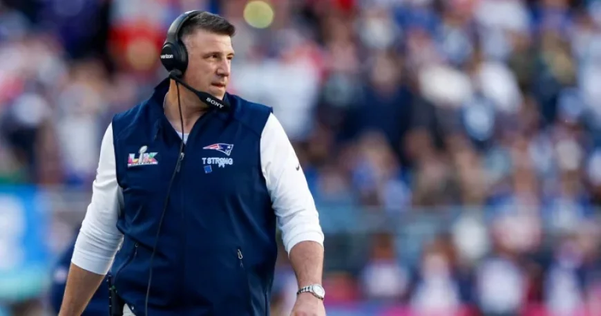 Photos of Patriots Coach Vrabel, NFL Reporter Russini Mislead in Arizona Hotel