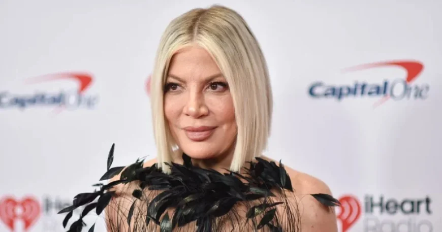 Tori Spelling Addresses California Car Crash with Seven Children