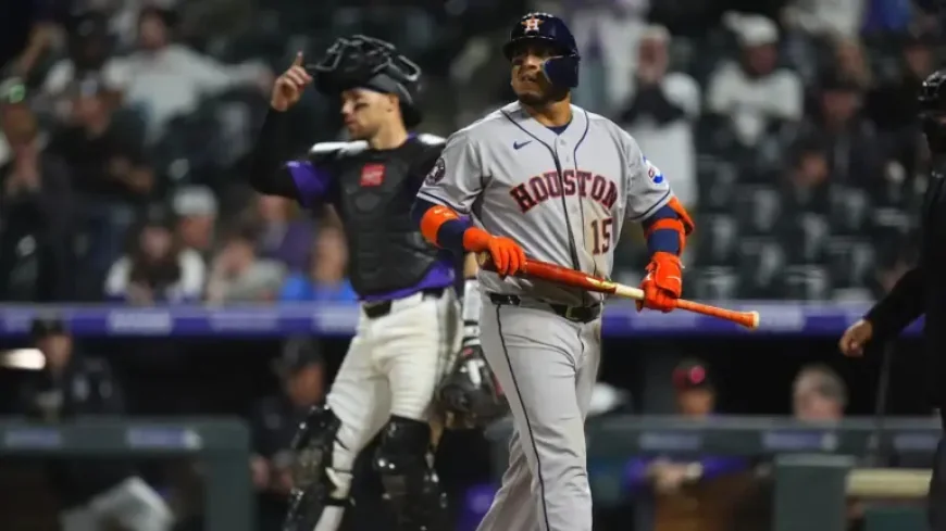 Astros – Rockies as the series turns on Wednesday afternoon