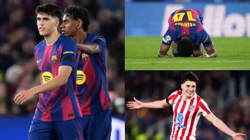 Barca Vs Atletico Madrid: Pau Cubarsi’s red card and the moment that shifted the tie