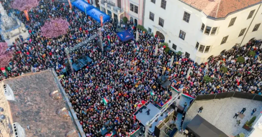 Viktor Orbán in Sopron: 5 remarks that sharpen the last week of Hungary’s campaign