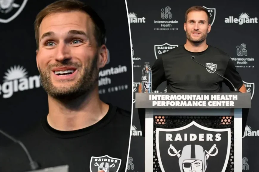 Raiders’ Kirk Cousins Excited to Collaborate with Fernando Mendoza