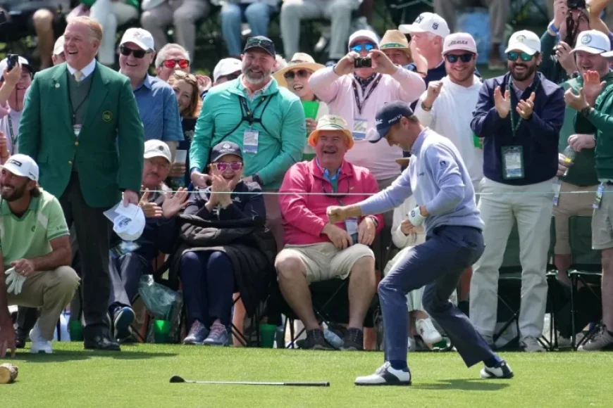 Justin Thomas Stuns with Par 3 Ace Against Spieth and Homa at Masters