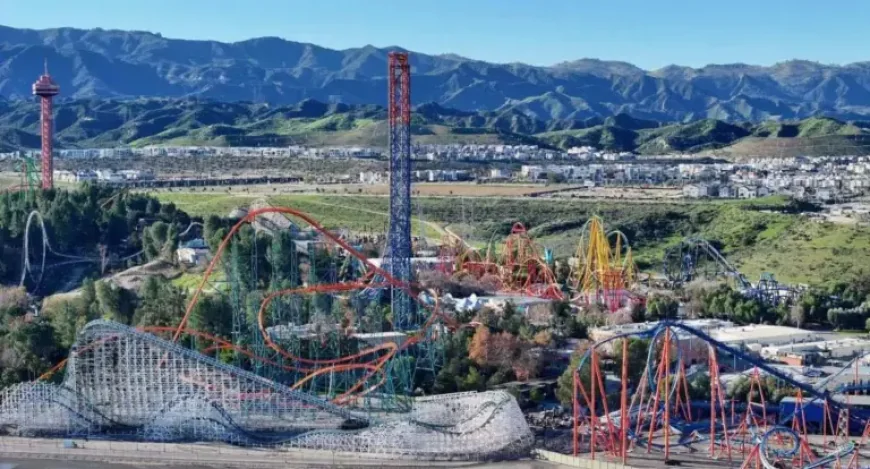 Six Flags Magic Mountain takes a $533 million hit as write-down rattles park value