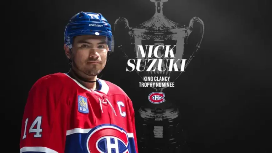 King Clancy Trophy: Nick Suzuki’s nomination marks a clear turning point
