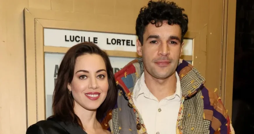 Aubrey Plaza and Christopher Abbott Expect a Stylishly Cool Baby