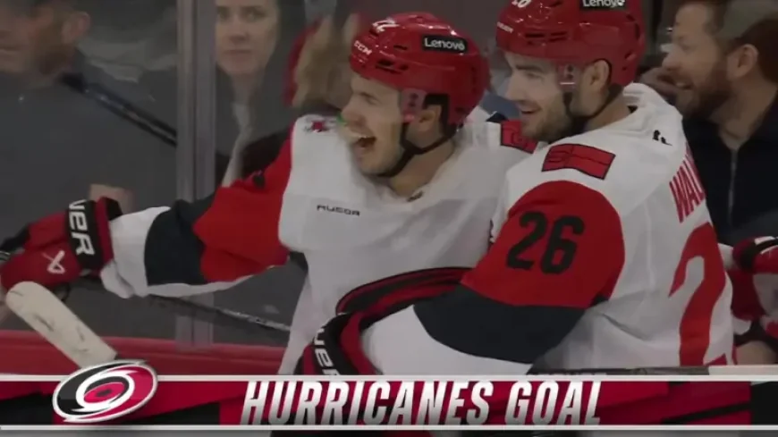 Logan Stankoven exposes the hidden edge behind Carolina’s 3-1 surge