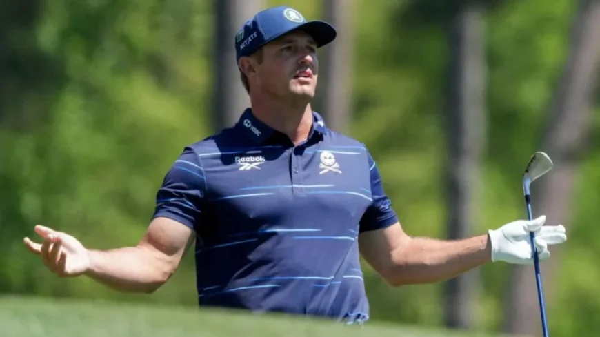 Bryson DeChambeau Struggles, Opens Masters with 76 After Triple Bogey on 11