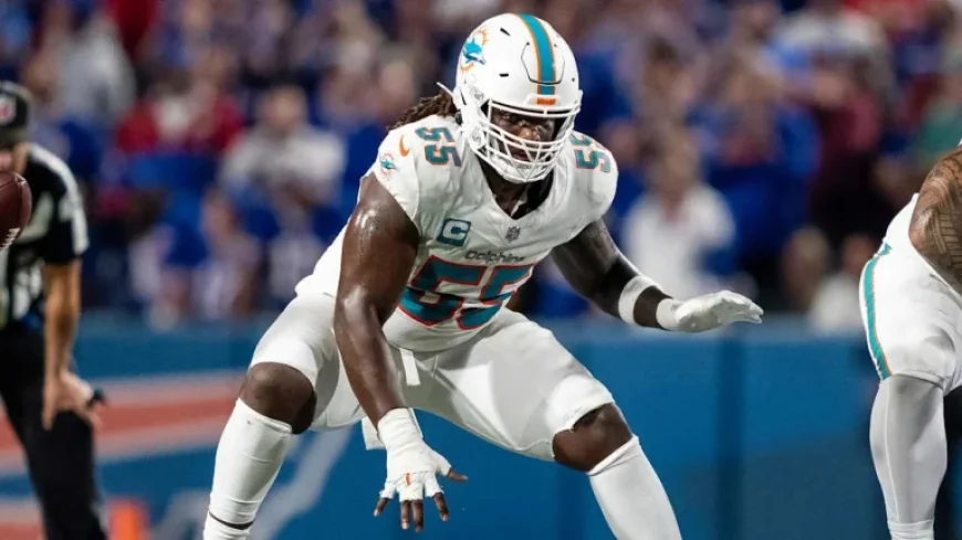 Dolphins’ Aaron Brewer Reacts Strongly to Jaylen Waddle Trade Decision