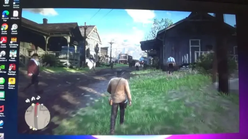 Red Dead Redemption 2 at 4 FPS Turns a Laptop into an Endurance Test