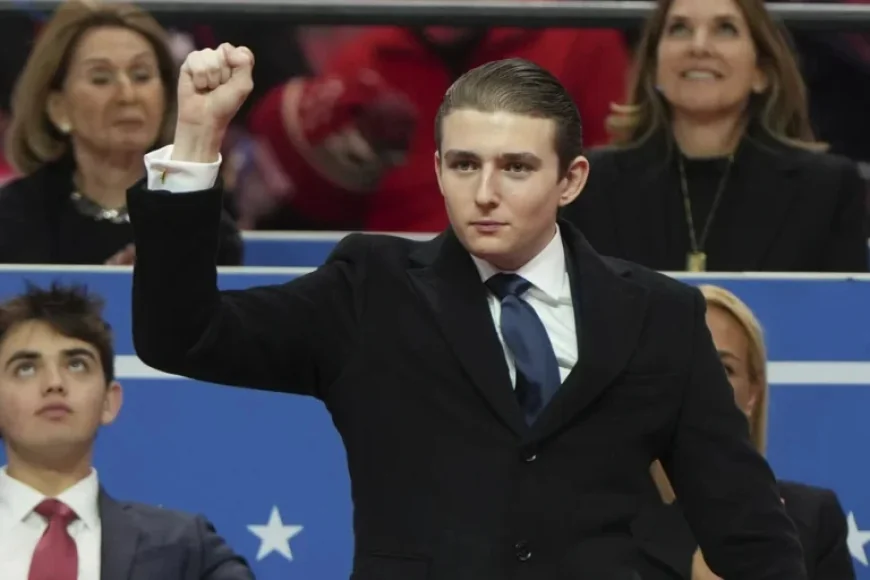 Barron Trump Engages in Family Business Activities