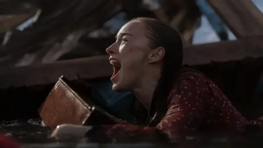 Thrash Movie Review: Phoebe Dynevor, Sharks, and a Flooded South Carolina Town