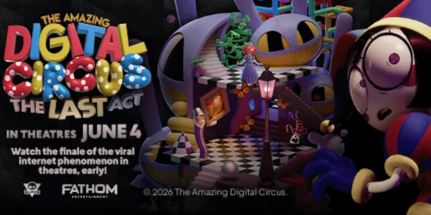 The Amazing Digital Circus: The Last Act Heads to Theaters June 4 for Epic Series Finale