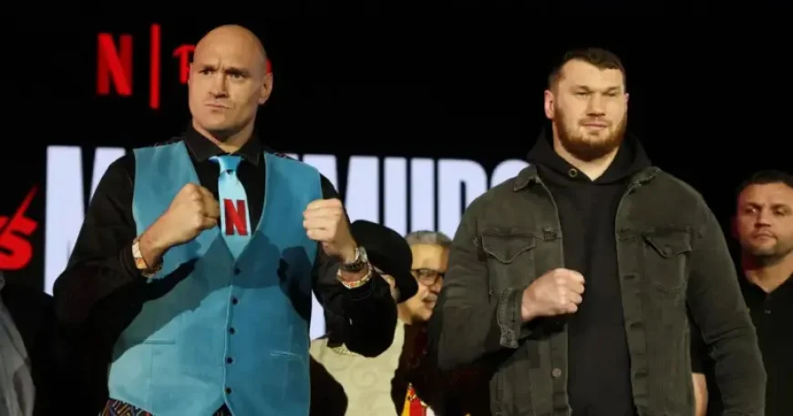 Tyson Fury as the heavyweight showdown nears in London