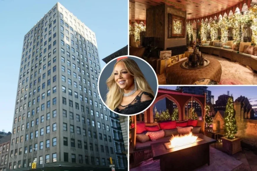 Mariah Carey Lists NYC Penthouse Triplex for $27 Million