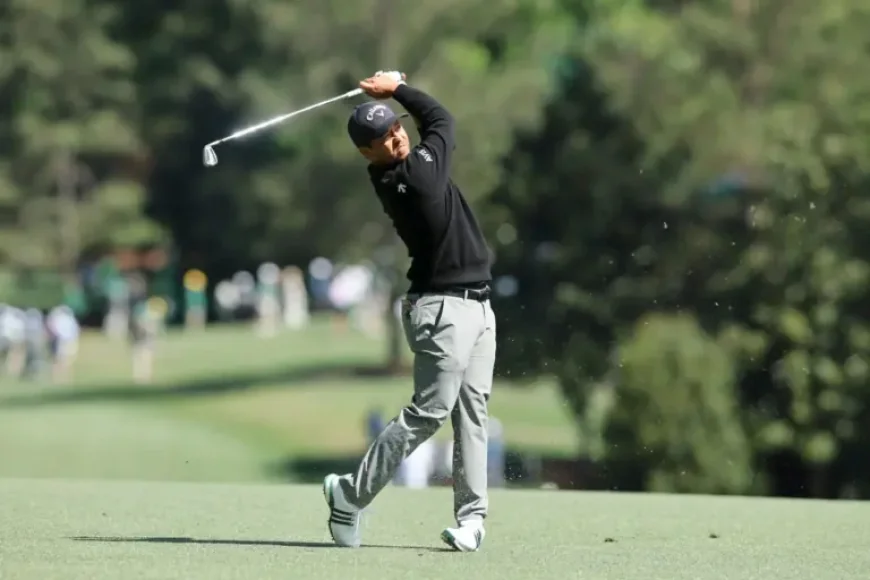 Xander Schauffele Stays Calm After Tee Shot Lands in a Patron’s Merch Bag at Augusta