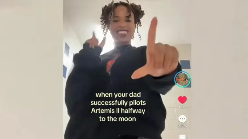 Victor Glover and the daughter video turning a moon mission into a family moment