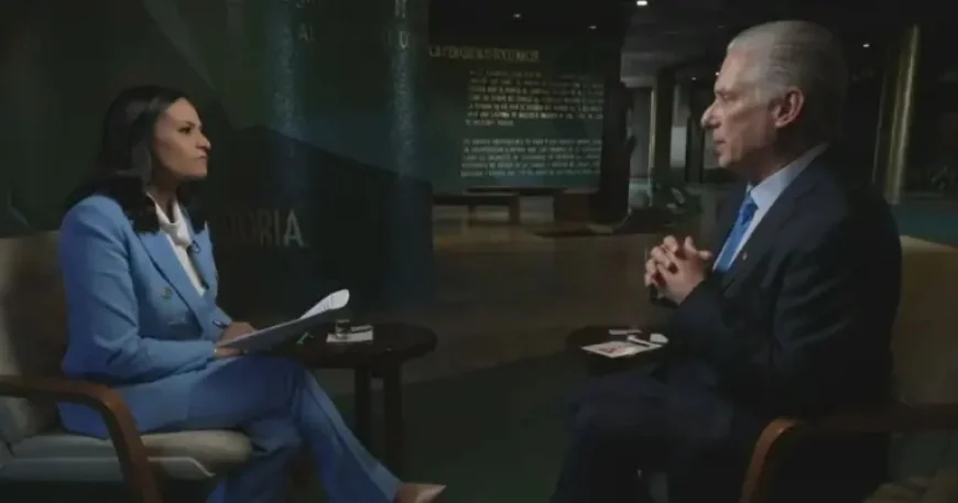 Nbc News interview: Cuban president says he will not step down amid Trump pressure