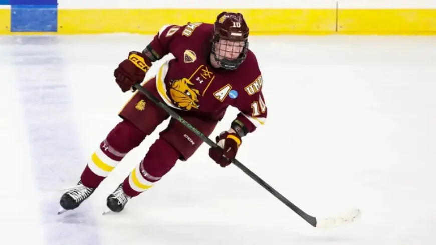 Max Plante wins Hobey Baker Award in a 2026 season defined by 52 points