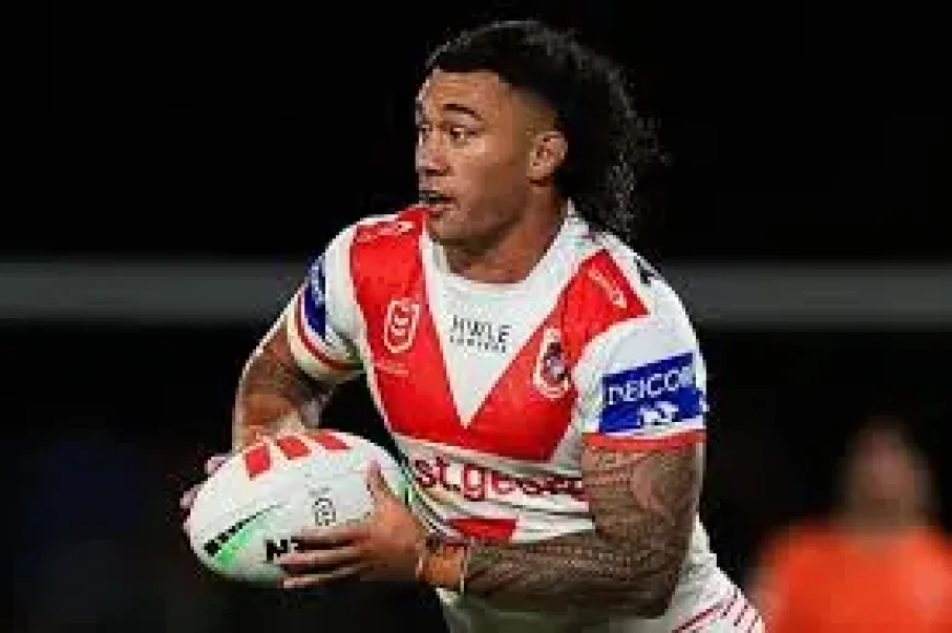 Transfer bombshell: Jaydn Su’a set to quit Dragons for Parramatta Eels in 2027
