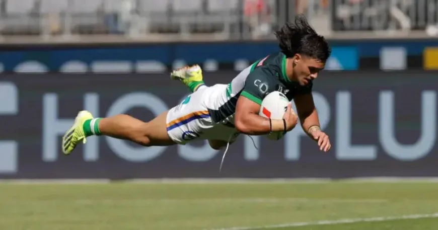 Kaeo Weekes 2nd Try sparks Raiders surge in Perth