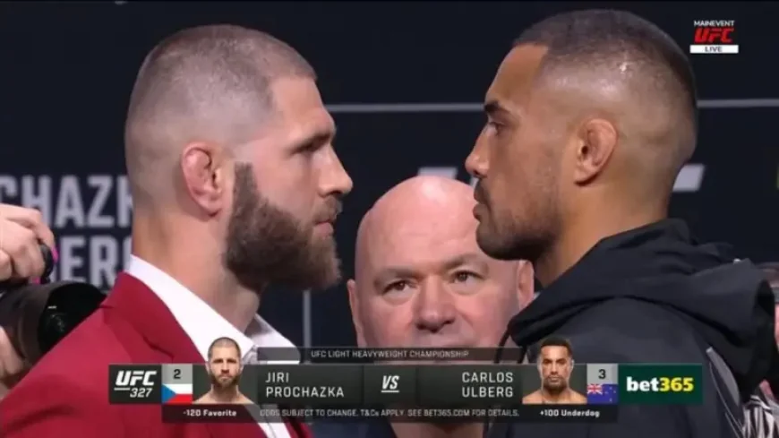 Carlos Ulberg as UFC 327 enters fight week