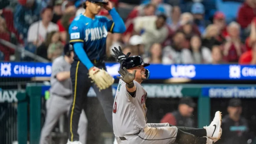 Diamondbacks Rally with 4-Run Comeback to Defeat Phillies in Opener