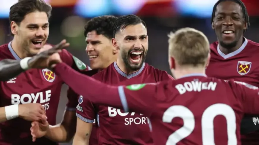 Premier League Standings: West Ham’s 4-0 Surge Puts Tottenham in the Drop Zone