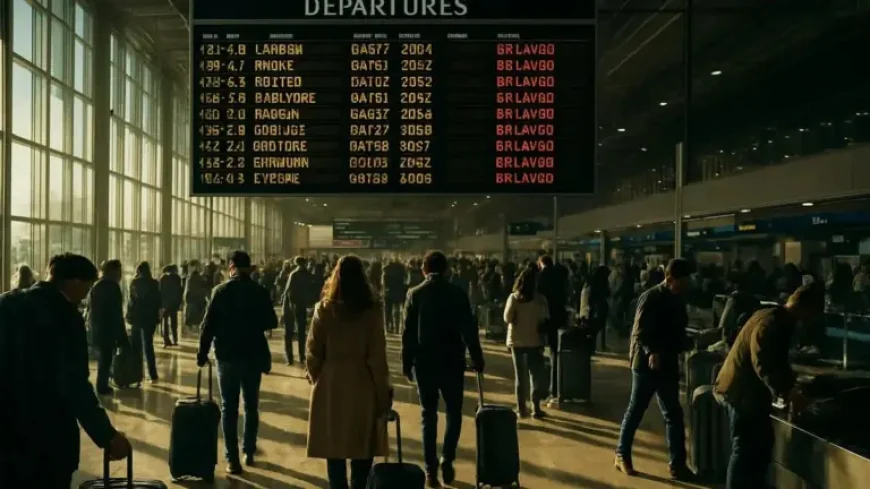 Detroit Metropolitan Wayne County Airport Faces Dozens of Delays After Storms