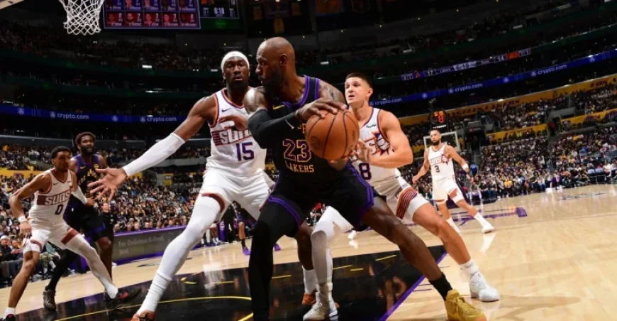 LeBron James Boosts Lakers’ Playoff Hopes with Dynamic Performance