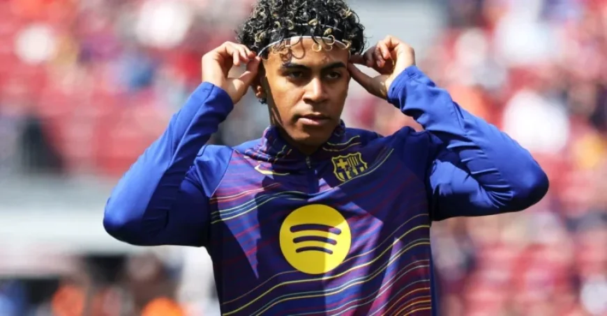 Lamine Yamal Exits Training Early Before Barcelona’s Espanyol Match