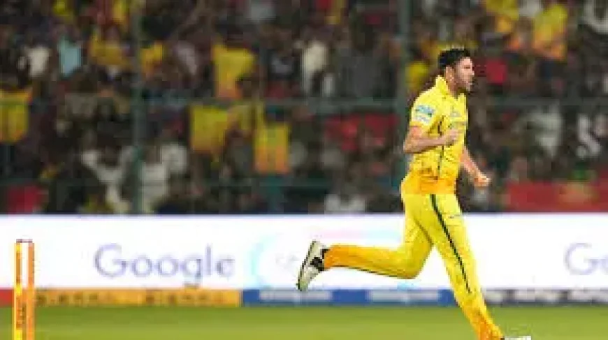Jamie Overton as CSK faces a turning point after the RCB loss