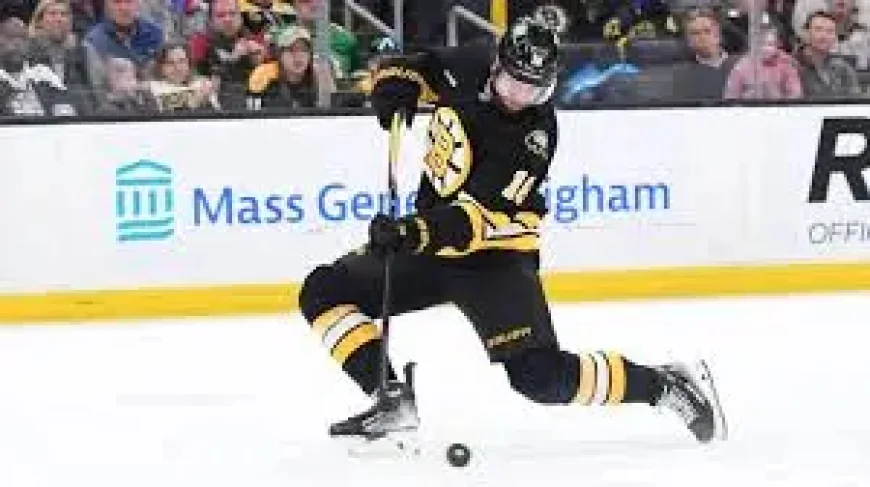 Morgan Geekie and the Bruins’ playoff clinching scenarios as April 11 arrives