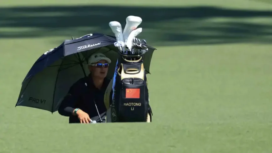 Haotong Li Overcomes Sickness to Enter Masters Contention in a 69-Shot Turnaround