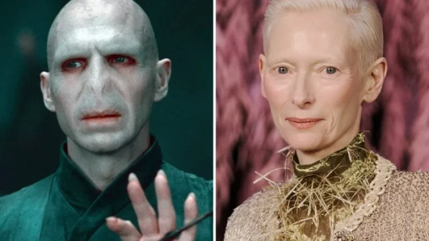 Ralph Fiennes Recommends Tilda Swinton as Voldemort in New Harry Potter Series